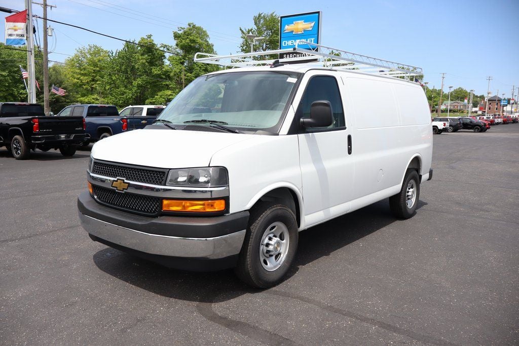 2025 Chevrolet Express 2500 Work Van w/ Shelving System & Ladder Rack