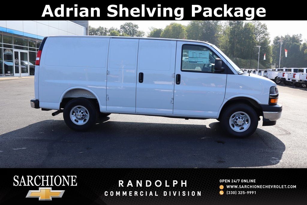 2025 Chevrolet Express 2500 Work Van w/Adrian Shelving System Cargo