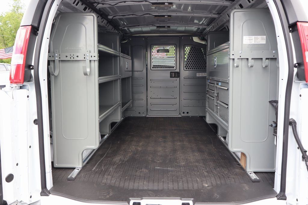 2025 Chevrolet Express 2500 Work Van w/ Adrian Shelving Pkg & Ladder Rack