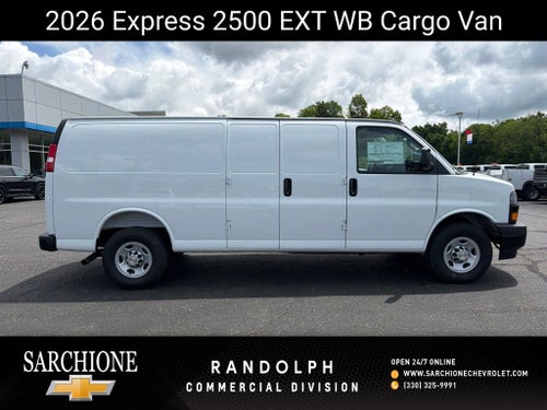 2026 Chevrolet Express 2500 Work Van Cargo