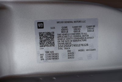 2025 Chevrolet Express 3500 Work Van Cargo