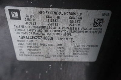 2016 Chevrolet Equinox LT