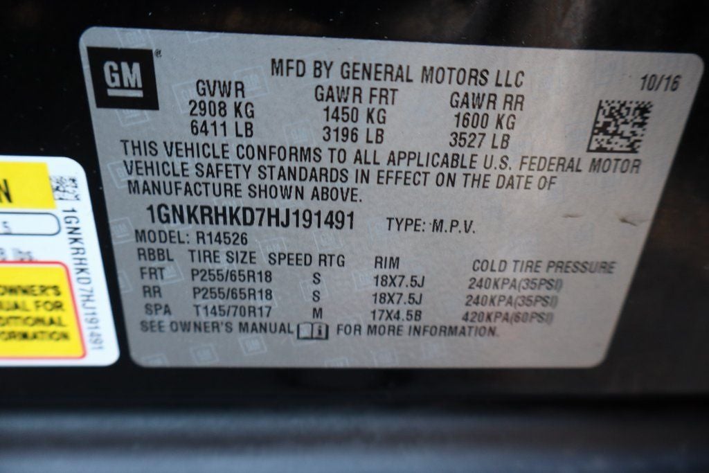2017 Chevrolet Traverse 2LT