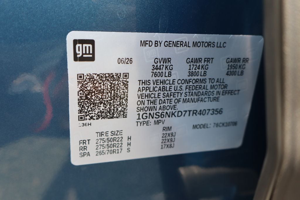 2026 Chevrolet Tahoe LT