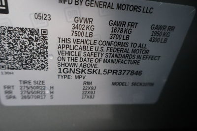 2023 Chevrolet Tahoe Premier