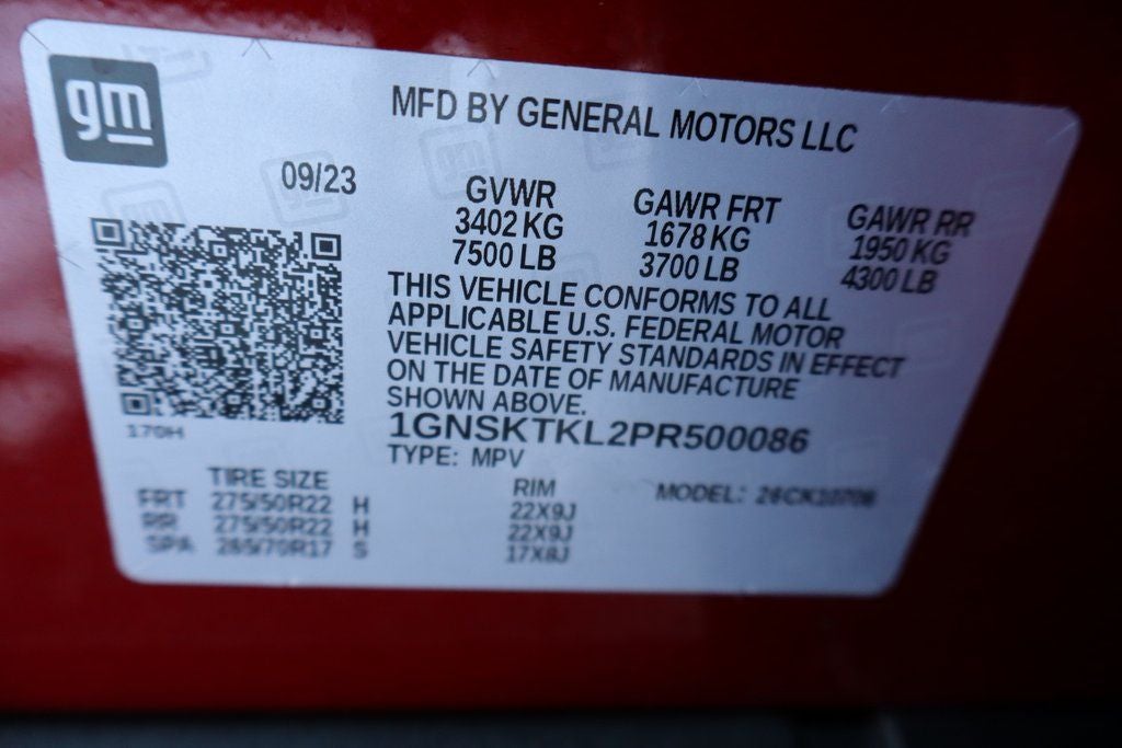 2023 Chevrolet Tahoe High Country