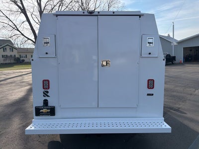 2025 Chevrolet Express 3500 Work Van w/ 11' Reading Enclosed Service Body Cutaway