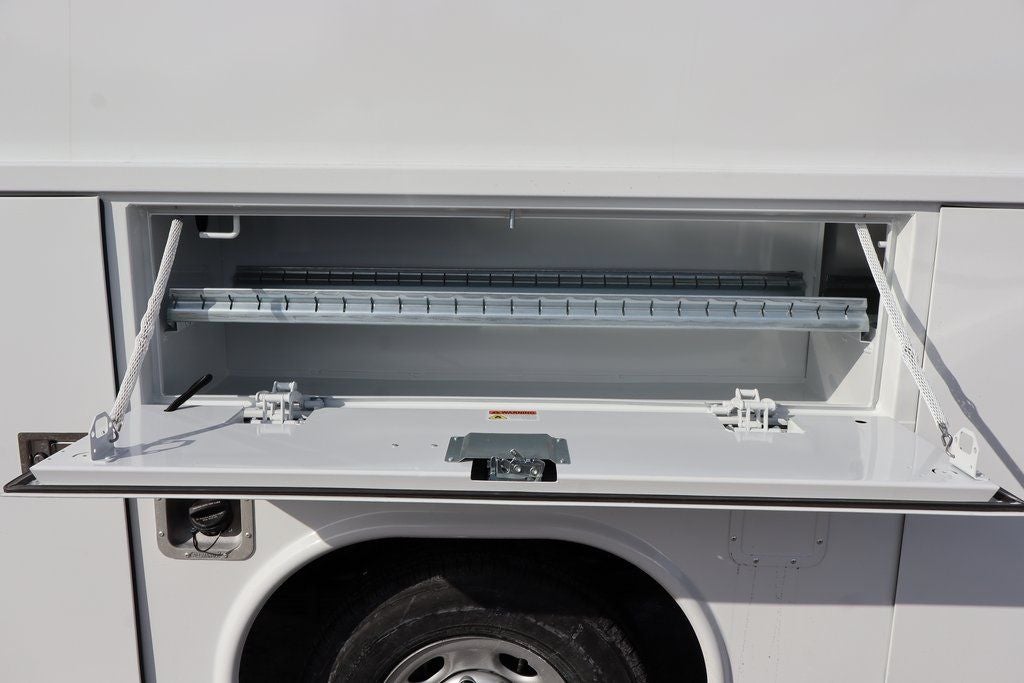 2026 Chevrolet Express 3500 Work Van w/ Reading Aluminum Roof Service Body Cutaway