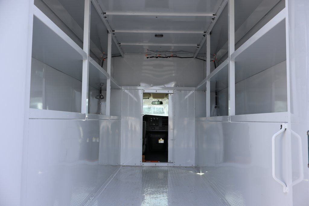 2026 Chevrolet Express 3500 Work Van w/ Reading Aluminum Roof Service Body Cutaway