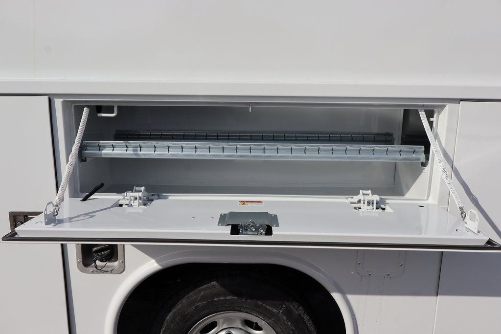 2026 Chevrolet Express 3500 Work Van w/ Reading Enclosed Service Body Cutaway