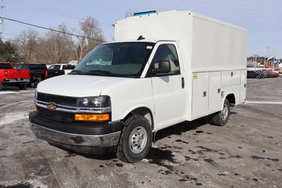 2026 Chevrolet Express 3500 Work Van w/ Reading Enclosed Service Body Cutaway