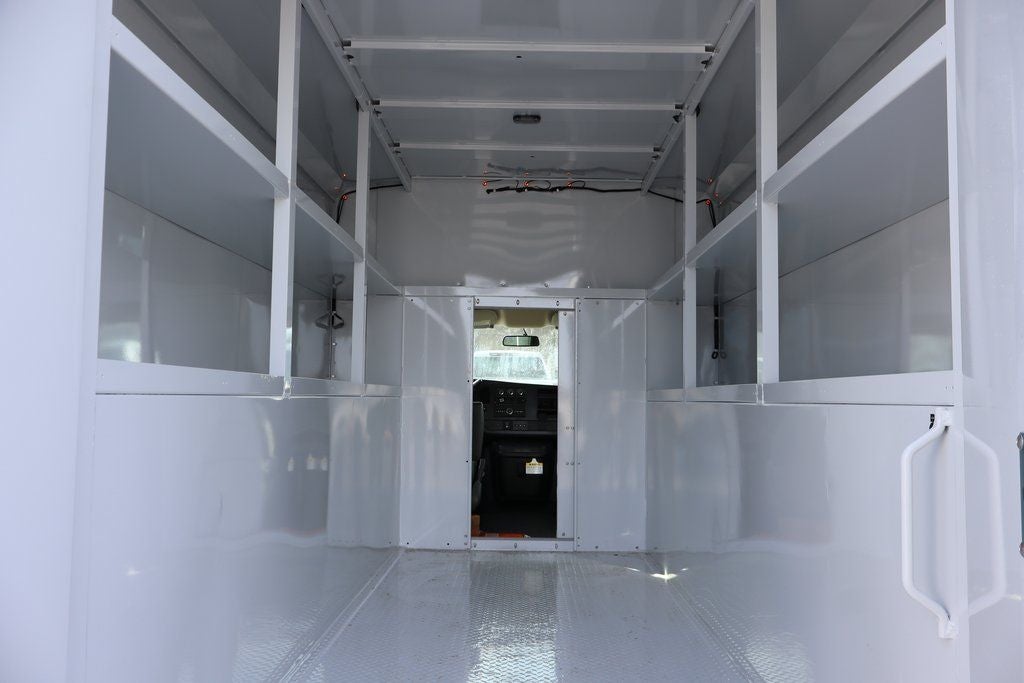 2026 Chevrolet Express 3500 Work Van w/ Reading Enclosed Service Body Cutaway