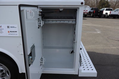 2026 Chevrolet Express 3500 Work Van w/ Reading Enclosed Service Body Cutaway