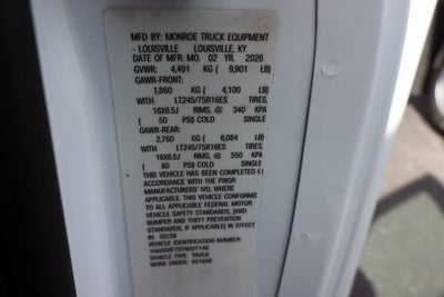 2026 Chevrolet Express 3500 Work Van w/ Reading Enclosed Service Body Cutaway