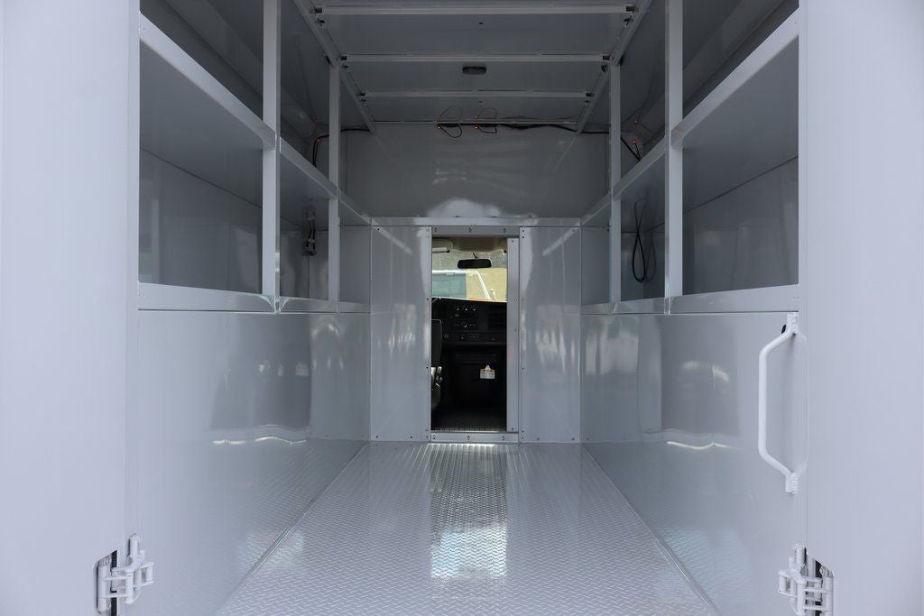 2026 Chevrolet Express 3500 Work Van w/ Reading Enclosed Service Body Cutaway