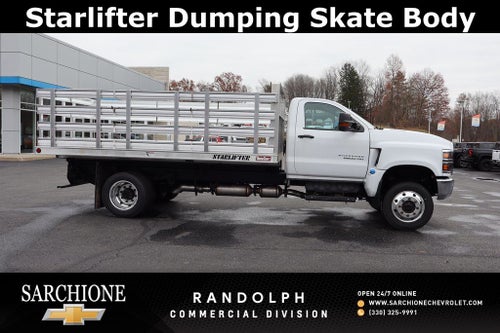 2024 Chevrolet Silverado 5500HD Medium Duty Work Truck WT DRW W/ Starlifter Dumping Skate Body