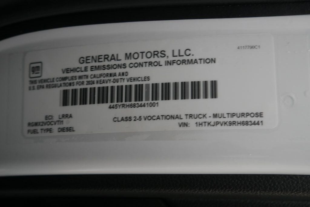 2024 Chevrolet Silverado 5500HD Medium Duty Work Truck w/ 11' Aluminum Latchmatic Service Body