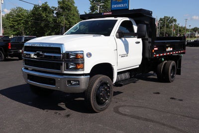 2024 Chevrolet Silverado 5500HD Medium Duty Work Truck DRW W/ 11' Morgan Steel Dump Body