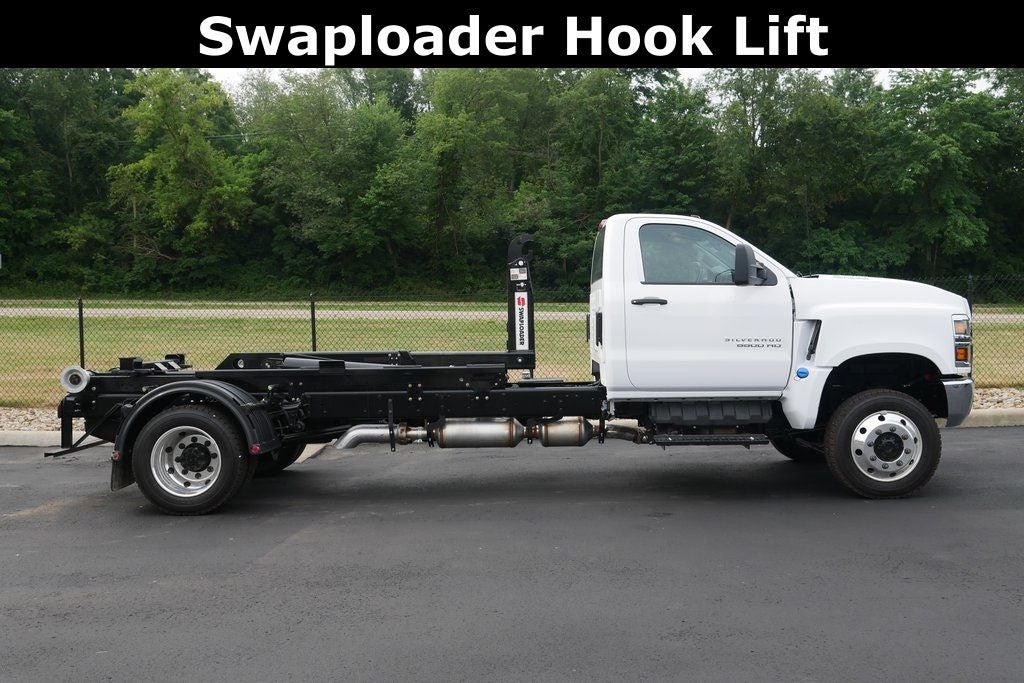 2024 Chevrolet Silverado 6500HD Medium Duty WT Work Truck w/ Swaploader Hook Lift DRW