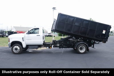 2024 Chevrolet Silverado 6500HD Medium Duty WT Work Truck w/ Swaploader Hook Lift DRW