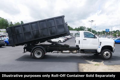 2024 Chevrolet Silverado 6500HD Medium Duty WT Work Truck w/ Swaploader Hook Lift DRW