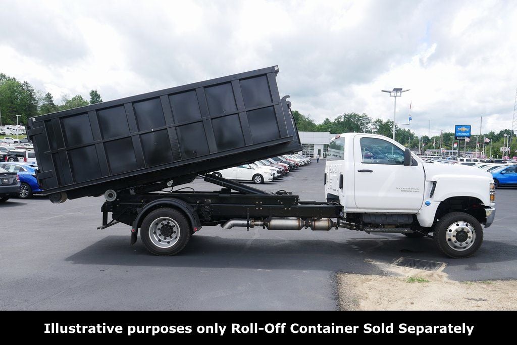 2024 Chevrolet Silverado 6500HD Medium Duty WT Work Truck w/ Swaploader Hook Lift DRW