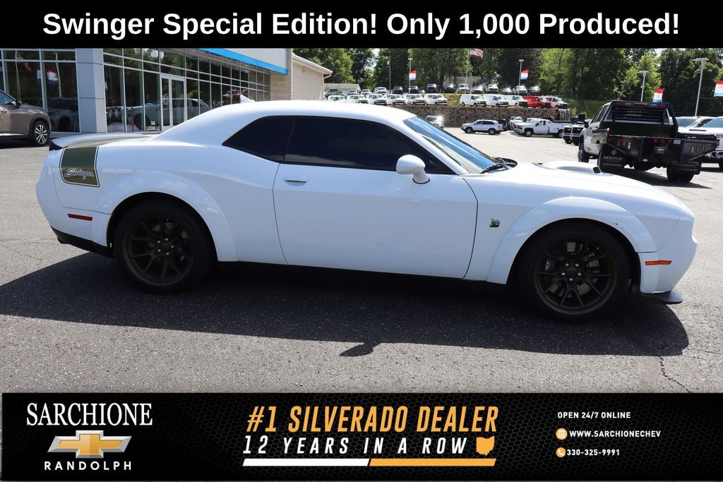 2023 Dodge Challenger R/T Scat Pack Widebody Swinger Special Edition