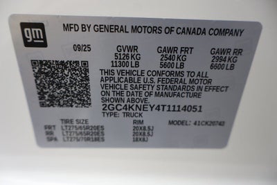 2026 Chevrolet Silverado 2500HD LT Sherrod Signature