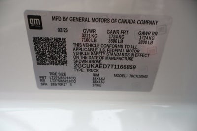 2026 Chevrolet Silverado 1500 WT