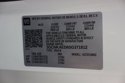 2025 Chevrolet Silverado 1500 WT