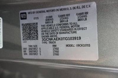 2026 Chevrolet Silverado 1500 WT