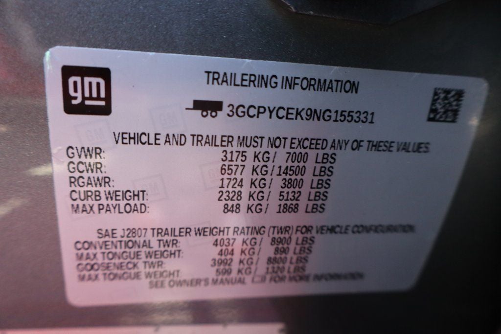 2022 Chevrolet Silverado 1500 LTD Custom Trail Boss