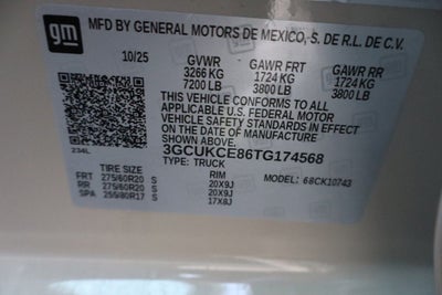 2026 Chevrolet Silverado 1500 Custom Trail Boss