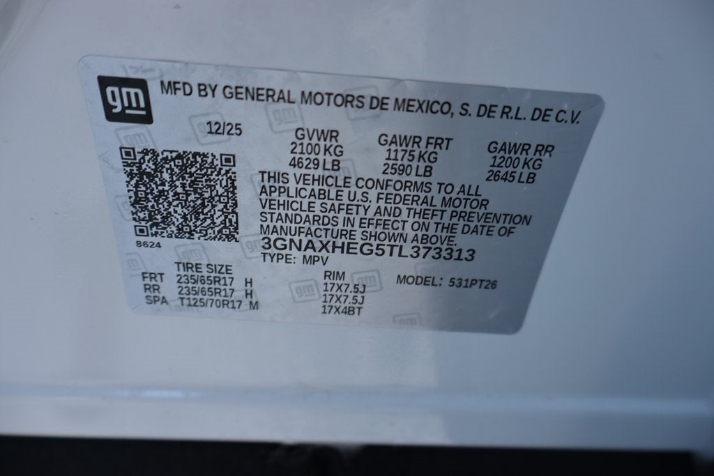 2026 Chevrolet Equinox LT
