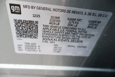 2026 Chevrolet Equinox RS