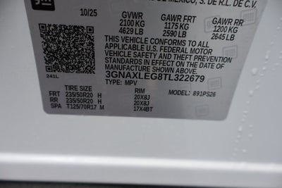 2026 Chevrolet Equinox RS
