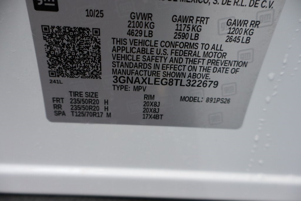 2026 Chevrolet Equinox RS