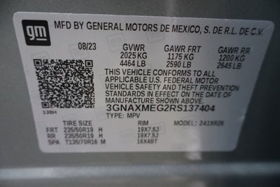 2024 Chevrolet Equinox RS