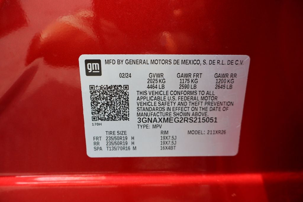 2024 Chevrolet Equinox RS