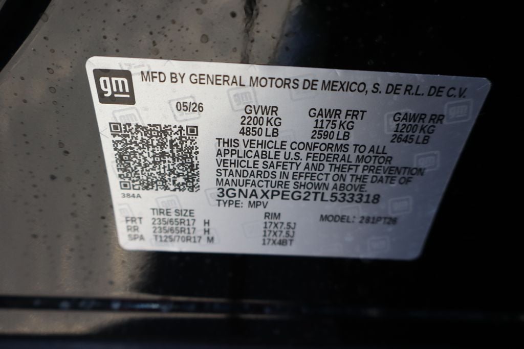 2026 Chevrolet Equinox LT