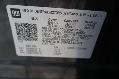 2022 Chevrolet Equinox LT