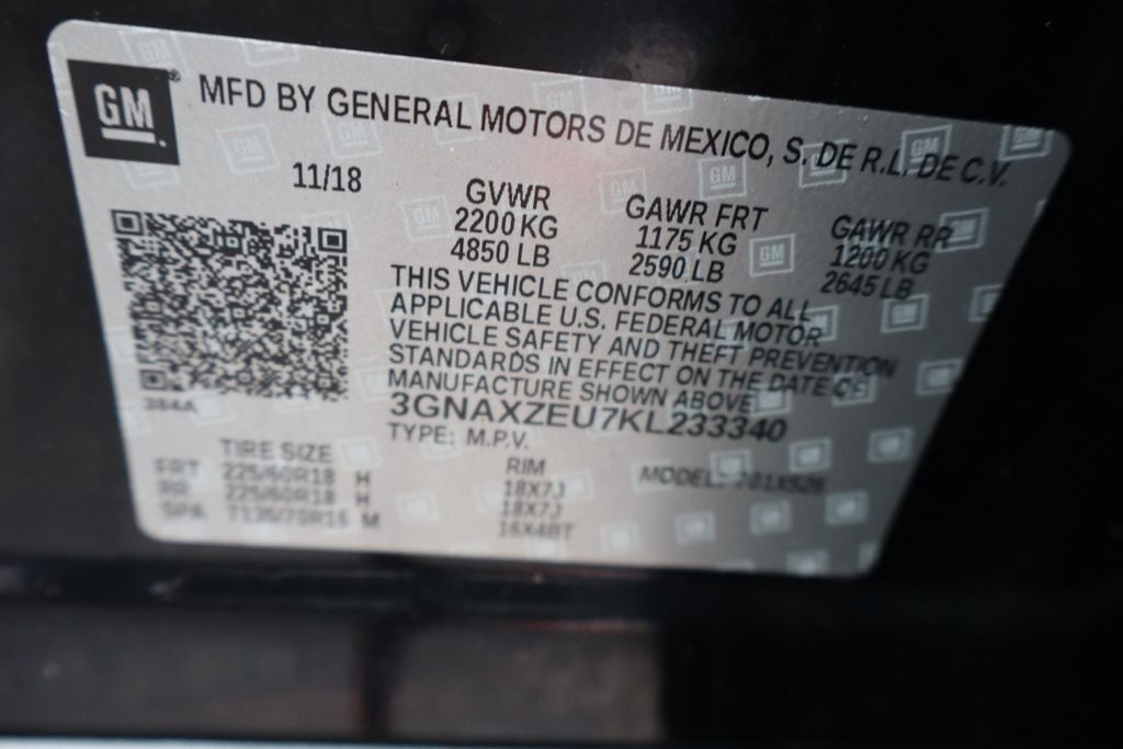 2019 Chevrolet Equinox Premier