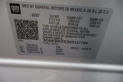 2022 Chevrolet Blazer RS