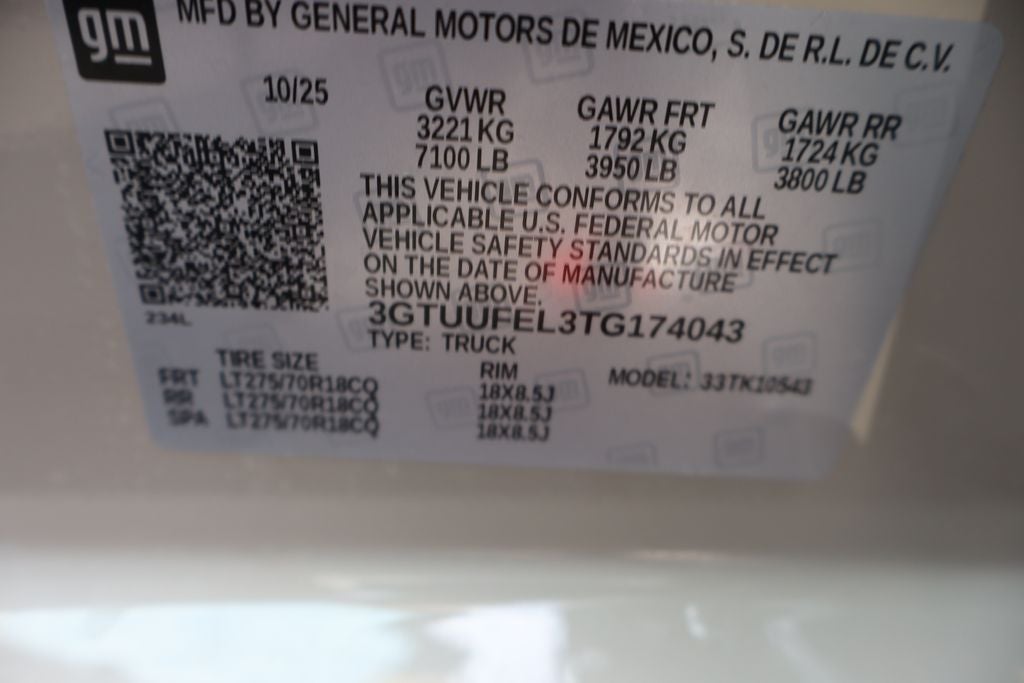 2026 GMC Sierra 1500 AT4X