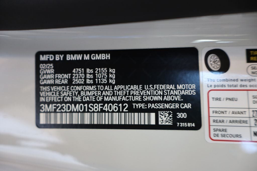 2025 BMW M2 Base