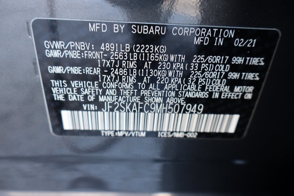 2021 Subaru Forester Premium