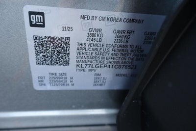 2026 Chevrolet Trax 1RS