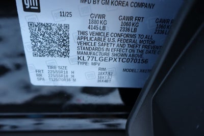 2026 Chevrolet Trax 1RS