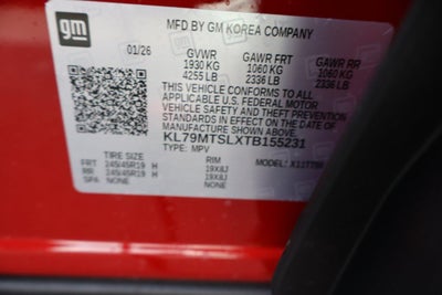 2026 Chevrolet TrailBlazer RS