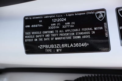 2024 Lamborghini Urus S